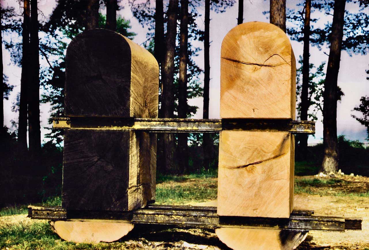 POSITIV-STOLLEN–Eichenholz